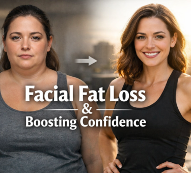 How to lose face fat naturally – realistic facial fat loss showing confidence and a slimmer face