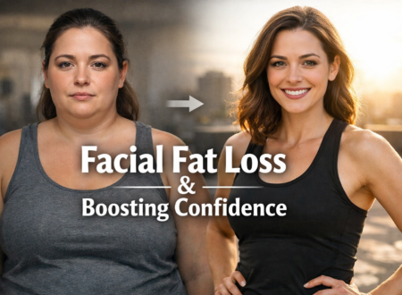 How to lose face fat naturally – realistic facial fat loss showing confidence and a slimmer face