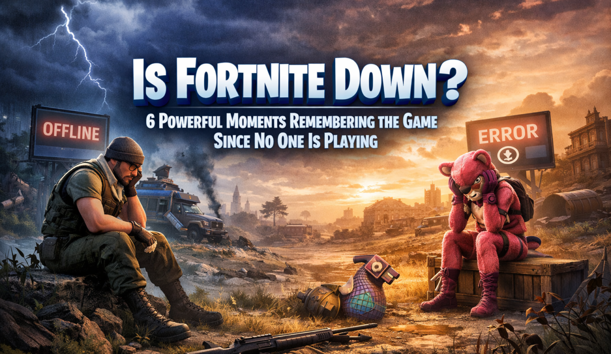 Is Fortnite down? This image shows players experiencing server connection issues and login errors while trying to access Fortnite.